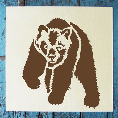 Bear Stencil Printable
