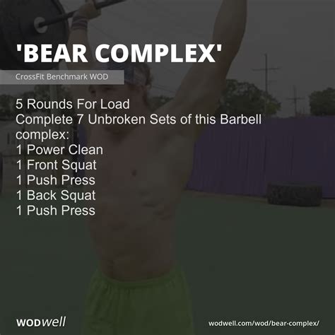Bear complex. Feb 24, 2020 ... 207 likes, 2 comments - wod24.7 on February 24, 2020: "Adjust the weight accordingly on the Bear Complex. Have fun with this one! . 