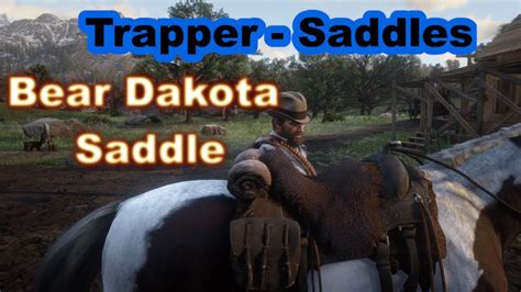 Bear saddle rdr2. Upland Saddle (end game, role item) Price: $625. Bounty Hunter role needed. Based on the base stats alone, the Upland Saddle is hands down the best saddle in the Wild West. It adds the stamina drain rate buff. The Upland Saddle is also the most expensive saddle in the game, but you pay for what you get. 
