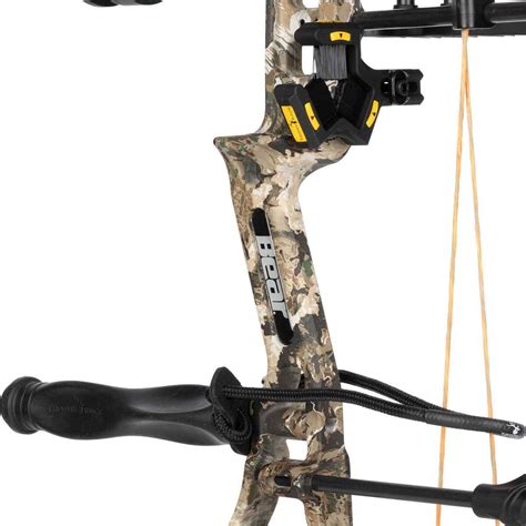 The Bear Archery ADAPT bow features an accommodating 80% let o
