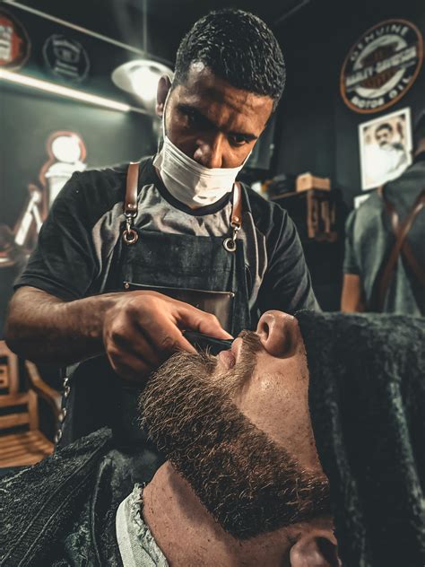 Beard barber. Tools of the Trade · For minor shaping, your scissors over comb will be the best technique for precision shaping. · Take your comb and comb out your hair. · Th... 
