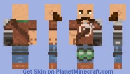 Bearded FitMC Minecraft Skin