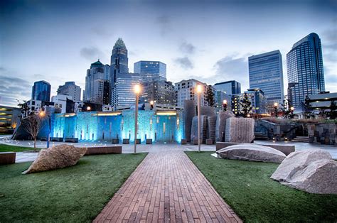 Bearden park charlotte north carolina. Charlotte, NC Romare Bearden Park. ... More than 700 tons of North Carolina granite, about 400 tons of bluestone, and 3,000 cubic yards of concrete establish the ... 