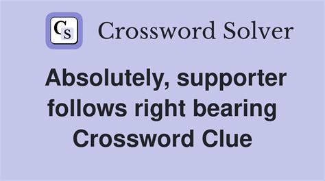 Bearing - Crossword Clue Answers - Crossword Solver