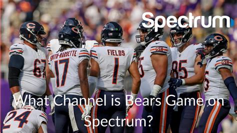 Bears game channel. This week, the Bears will be on Fox 32 in Chicago, while viewers in Washington, D.C. will be able to catch the game on Fox 5. The Canadian audience can watch the game on … 