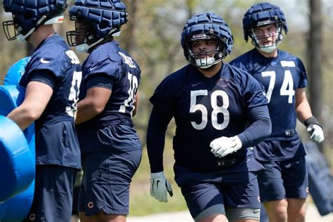 Bears rookie OT Wright ready to settle in, protect Fields