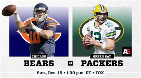 Bears vs packers prediction. Packers Betting Insights. Against the spread, Green Bay is 8-8-0 this year. This season, the Packers have just one against the spread win in four games as a favorite of 2.5 points or more. 