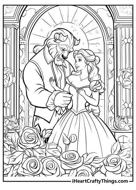 Beast Coloring Page
