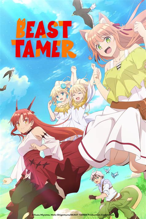 Beast tamer. The story follows Beast Tamer Rein, who is banished from the hero's party, because he can only use animals. He becomes an adventurer and meets a cat girl, who is part of the strongest species. 
