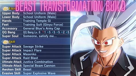 Beast transformation xenoverse 2 stats. The maximum level of Frieza race stats in 'Dragon Ball Xenoverse 2' is 80 and players receive 332 attribute points to use in their character. In assigning the points, it is recommended to add 30 in his Health, 42 on Ki and Stamina, 93 on Basic Attacks, 125 on Ki Blast Supers and 0 on Strike Supers. The health of Frieza race is relatively low so ... 