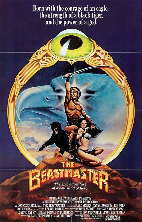 Beastmaster movie. The Beastmaster 1982 A sword-and-sorcery fantasy about a young man's search for revenge. Armed with supernatural powers, the handsome hero and his animal all... 