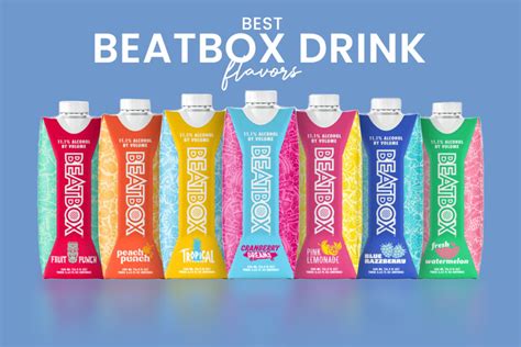 Beat box near me. 7 reviews Texas - 11.1% BeatBox is the ultimate portable Party Punch. Low sugar, gluten free, eco-friendly, & resealable so you can take the party on the go. Our Blue Razzberry flavor tastes like a blue Jolly Rancher mixed with a Kool-Aid Blue Berry Jammer, but with a kick. View Product Info Beatbox Pink Lemonade 9 reviews 