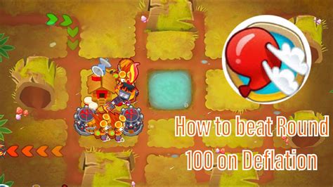 Beat round 100 in deflation mode. Jun 30, 2021 · Full tutorial on how to get to round 100 on deflation and get the Inflated achievement for Bloons TD 6.Stream: https://www.twitch.tv/smackdaddyjoshDiscord: h... 