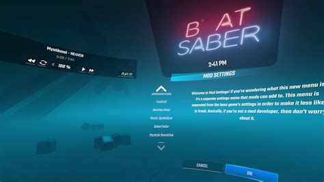 Have been bookmarking songs and using sync saber to download them. This whole process has been working fine for me until I tried to add the tricksaber mod. When installing it warned me that it was made for beatsaber 1.17.1 and I have 1.17.0. I figured if it didn’t work or crashed the game I would uninstall it and go back to core mods.