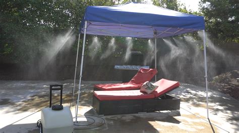 Beat the Summer Heat with Our Revolutionary Portable Tent Misting System