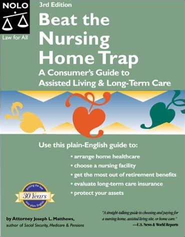 Beat the nursing home trap a consumers guide to assisted living long term care 3rd ed. - Das landwirtschaftliche genossenschaftswesen im kreise oberbayern..