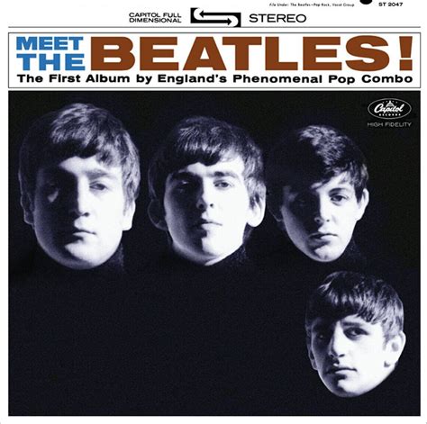 Beatles Alternate Album Cover - Meet The Beatles - Jagamart