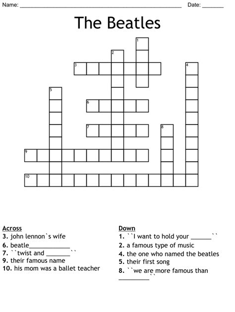 The Crossword Solver found 30 answers to "the beatles' d