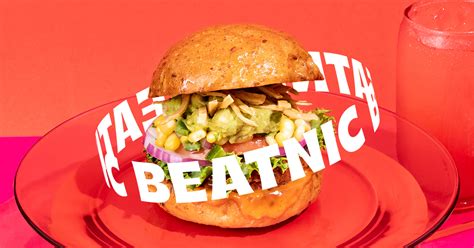Beatnic. Hot Chicky Sandwich: Super crispy tempeh chicky, hot sauce, purple slaw, and pickles on a potato bun. Rainbow Chocolate Swirl Cake. Beatnic is an OG player in … 
