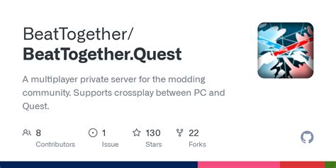 A multiplayer private server for the modding community. Supports crossplay between PC and Quest. This is the PC Plugin. Feel free to join our Discord! https://discord.com/invite/gezGrFG4tz (Support, Coordinating games with friends, etc) Want to support development and server costs? Click Here Features .