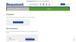 Beaumont employee portal. Things To Know About Beaumont employee portal. 