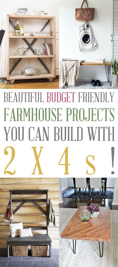 Beautiful Budget Friendly Farmhouse Projects You Can Build …