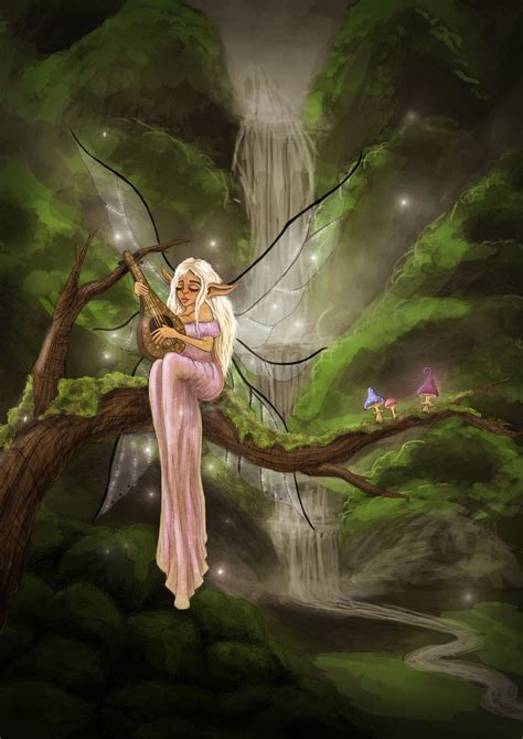 Beautiful Drawings Of Fairies