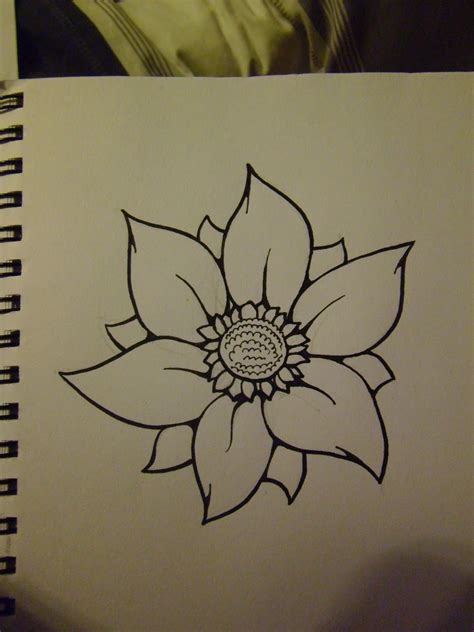 Beautiful Easy To Draw Flowers