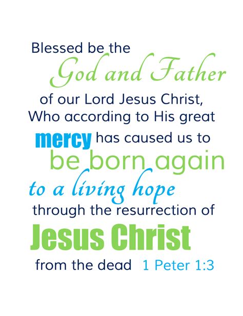 Beautiful Free Easter Scripture Printables