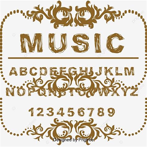 Beautiful Retro Font Borders, Retro, Font, Borders PNG Transparent