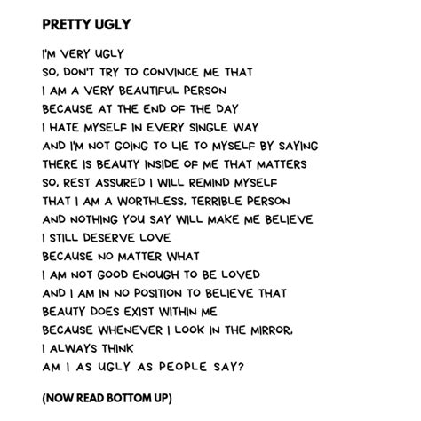 Beautiful Ugly Poems - Ugly Poems About Beautiful