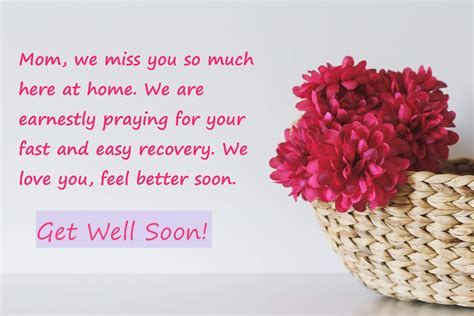 Beautiful letters for a sick person Get well soon love …