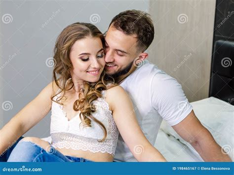 Beautiful young couples making love
