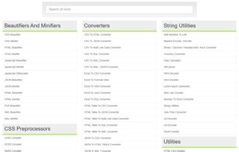 Beautifytools excel to sql.  Useful online tools like Beautifiers, Minifiers...