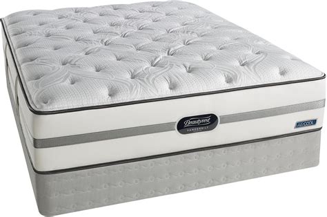 Beautyrest vanderbilt collection. The 12 mattresses in the Beautyrest Silver collection are divided into two 'levels.'. The BRS900 models are the the least expensive, with a thin sheet of memory foam in the middle third of the bed. The more expensive BRS900-C mattresses have a cooling cover, and have a full sheet of thin memory foam as one of the mattress layers. 