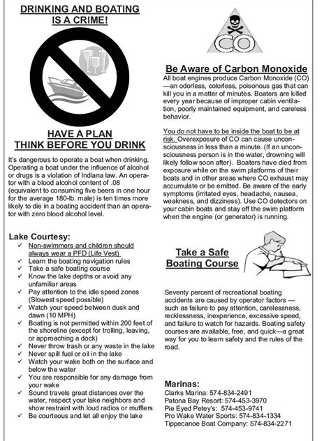 Beaver lake boating rules. .  ...