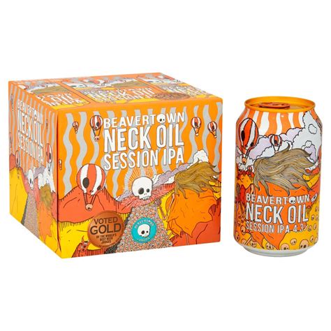 Beavertown Neck Oil Session Ipa 4X330ml - Tesco Groceries