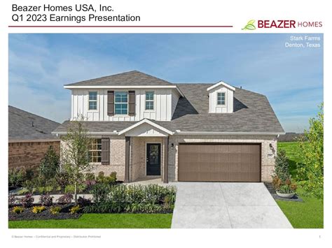 Beazer Homes Fiscal First Quarter 2023 Highlights and Compa