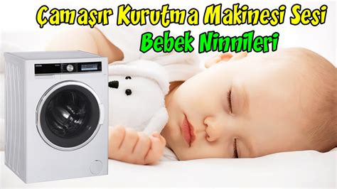 Bebekler için çamaşır makinesi sesi