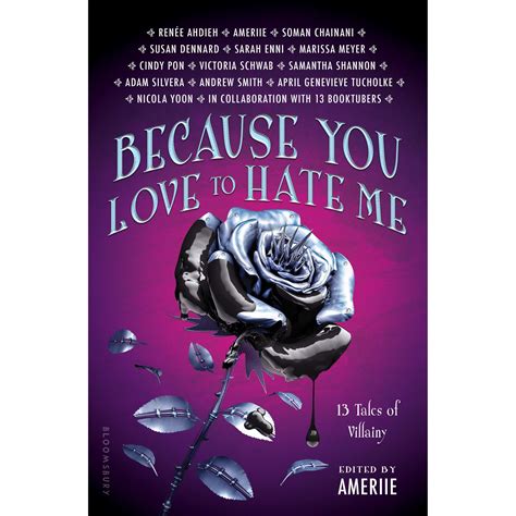 Read Online Because You Love To Hate Me 13 Tales Of Villainy By Amerie