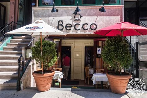 Becco new york. Becco. 355 W 46th St, New York City, NY 10036-3810 (Hell's Kitchen) +1 212-397-7597. Website. E-mail. Improve this listing. Reserve a table. 