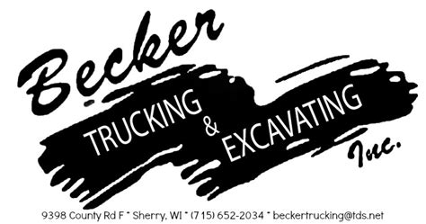 Becker Trucking Excavating Inc in Auburndale, WI - Yellow Pages