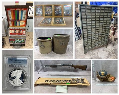 This online only auction will start closing Tuesday, June 22 at 7 P.M. Preview Date/Time: Inspection for this auction will be Monday, June 21: 3-6 p.m. Outside items can be view any time before auction closing. Checkout Date/Time: Pick up will be only help Wednesday, June 23: 8 a.m.-7 P.M. Please plan accordingly or plan to have your items .... 
