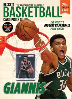 Beckett Basketball Price Guide 2022
