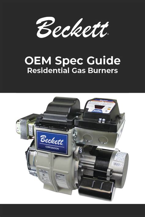 Beckett residential burner oem spec guide. - Clinical guide to mental disability evaluations.
