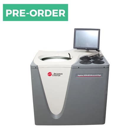 Beckman coulter optima xpn- 80 ultracentrifuge manual