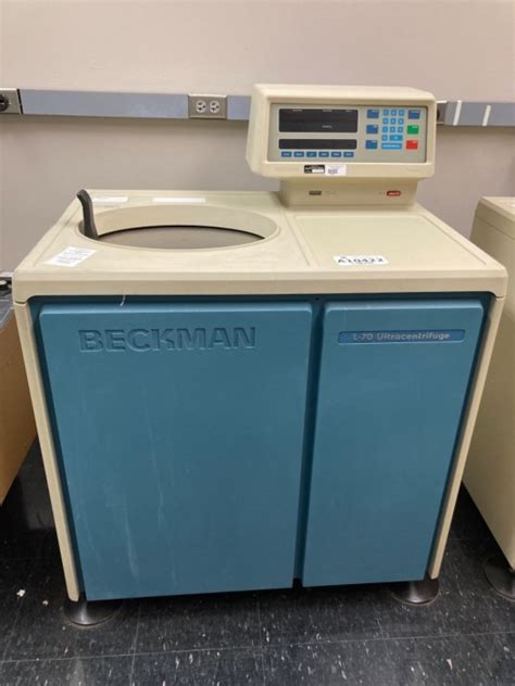 Beckman ultracentrifuge l 70 manuale di servizio. - Dicho y hecho lab manual answers.