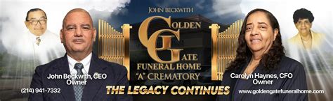Beckwith golden gate obituaries.  John Beckwith, Jr.  Golden Gate Funeral Home On behalf ...