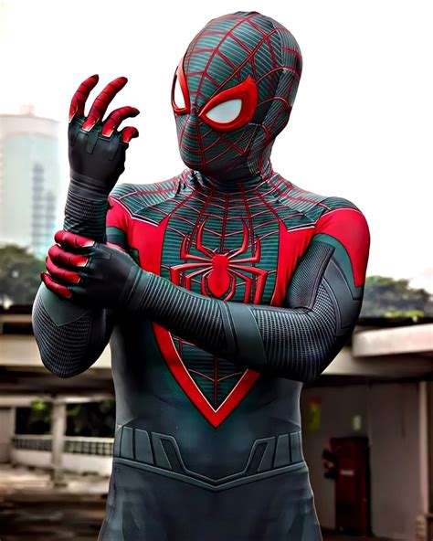 Become the Ultimate Web-Slinger with homem aranha miles morales cosplay**