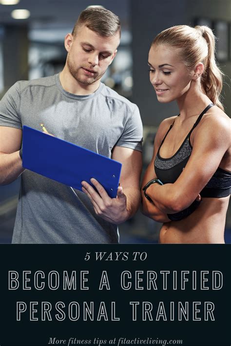 Becoming a personal trainer. As a Personal Trainer, you will need to be prepared to acquire the necessary certifications, develop a deep knowledge of exercise science, and cultivate strong interpersonal skills. This career path is not just about guiding workouts; it's about becoming a trusted advisor on someone's personal health journey. 